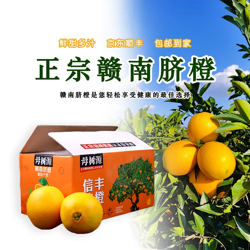 经济实惠 绝对划算！赣南脐橙精品大果90-100mm10斤/20斤新鲜到家