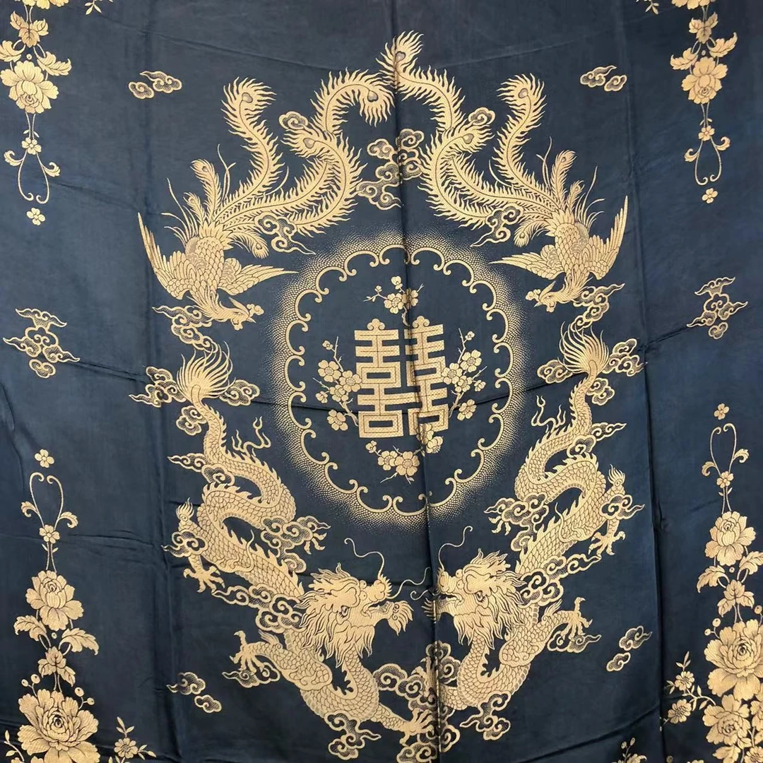 民国老软缎东方美面料