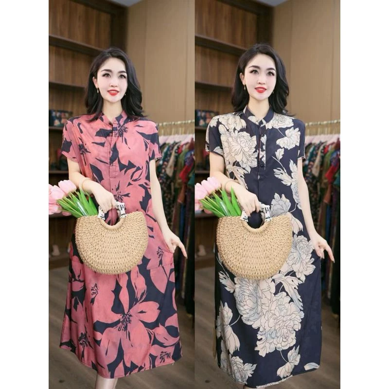 1566-21新款女士双面穿连衣裙