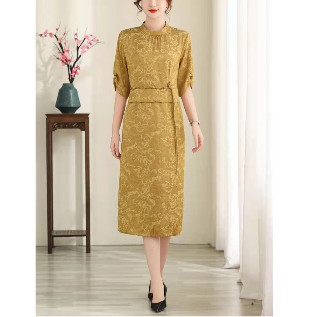 1-359-31新款时尚气质休闲连衣裙