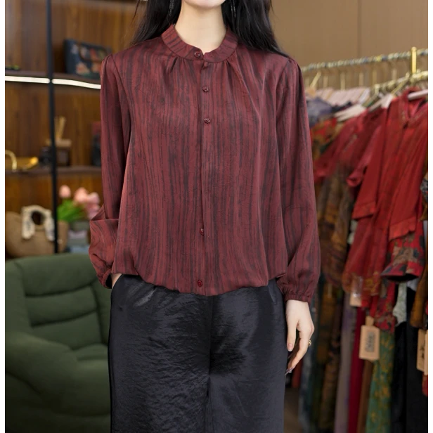 0028-21新款女士长袖小衫上衣