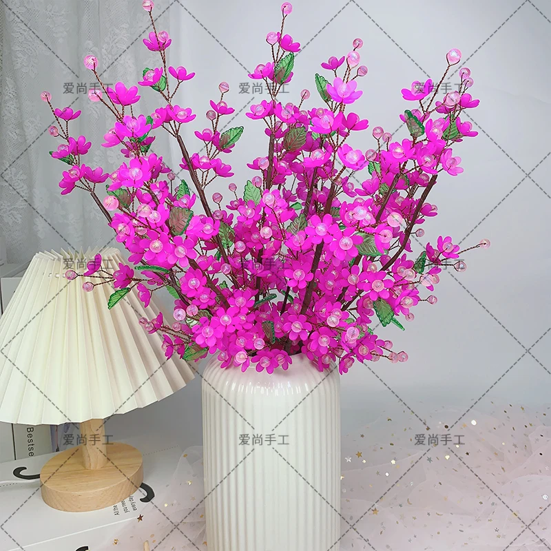 【送花瓶】新款幸福花开手工花束DIY材料包
