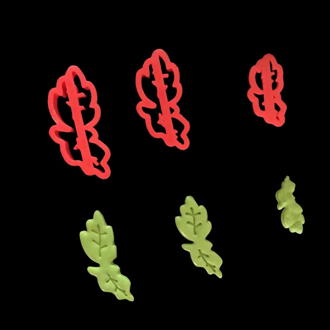 葫芦叶子造型花样造型工具树叶印花儿童各式各样DIY手工模具