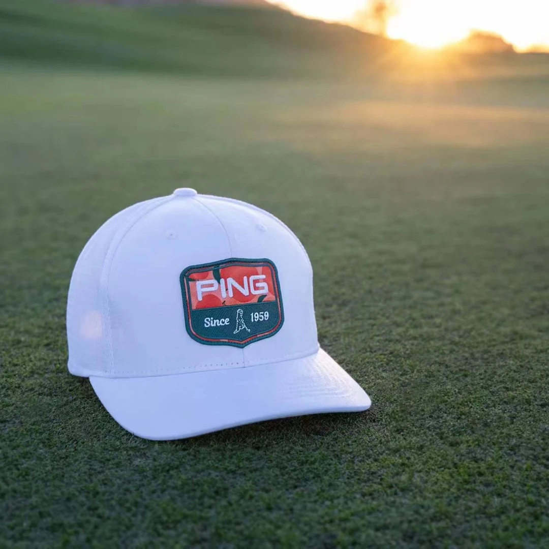Ping高尔夫球帽有顶遮阳防晒帽2024年新款男女大师赛休闲帽限量款