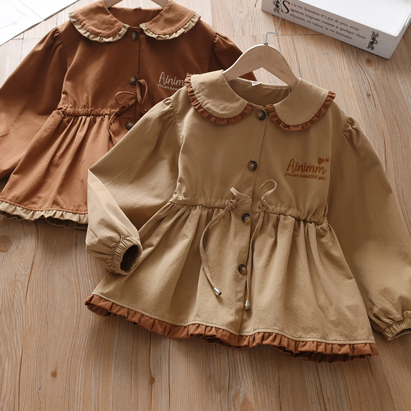 爱妮萌萌宝宝韩版外套秋装新款中大童秋季洋气上衣春秋款儿童装