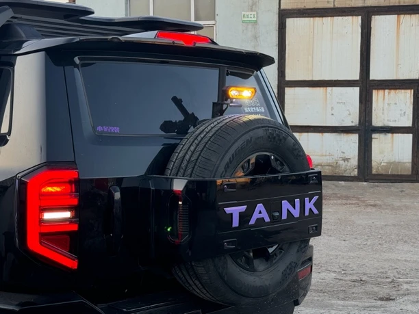 坦克400倒车灯架高位刹车灯倒车灯旗杆架尾灯解码器