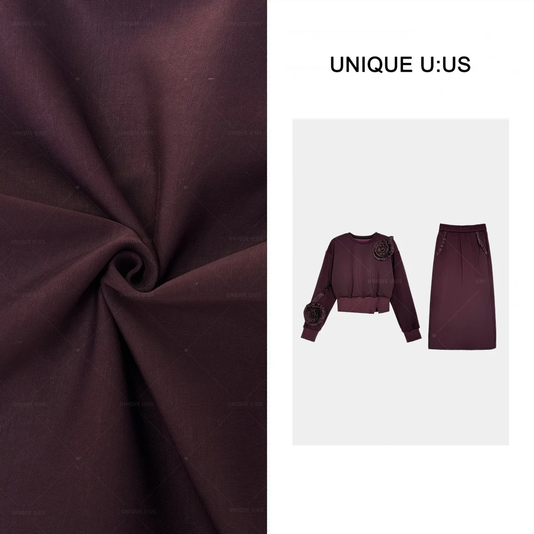 SANQIAN ·宋三千 【玫瑰记忆】秋季时尚百搭简约女装套装249062