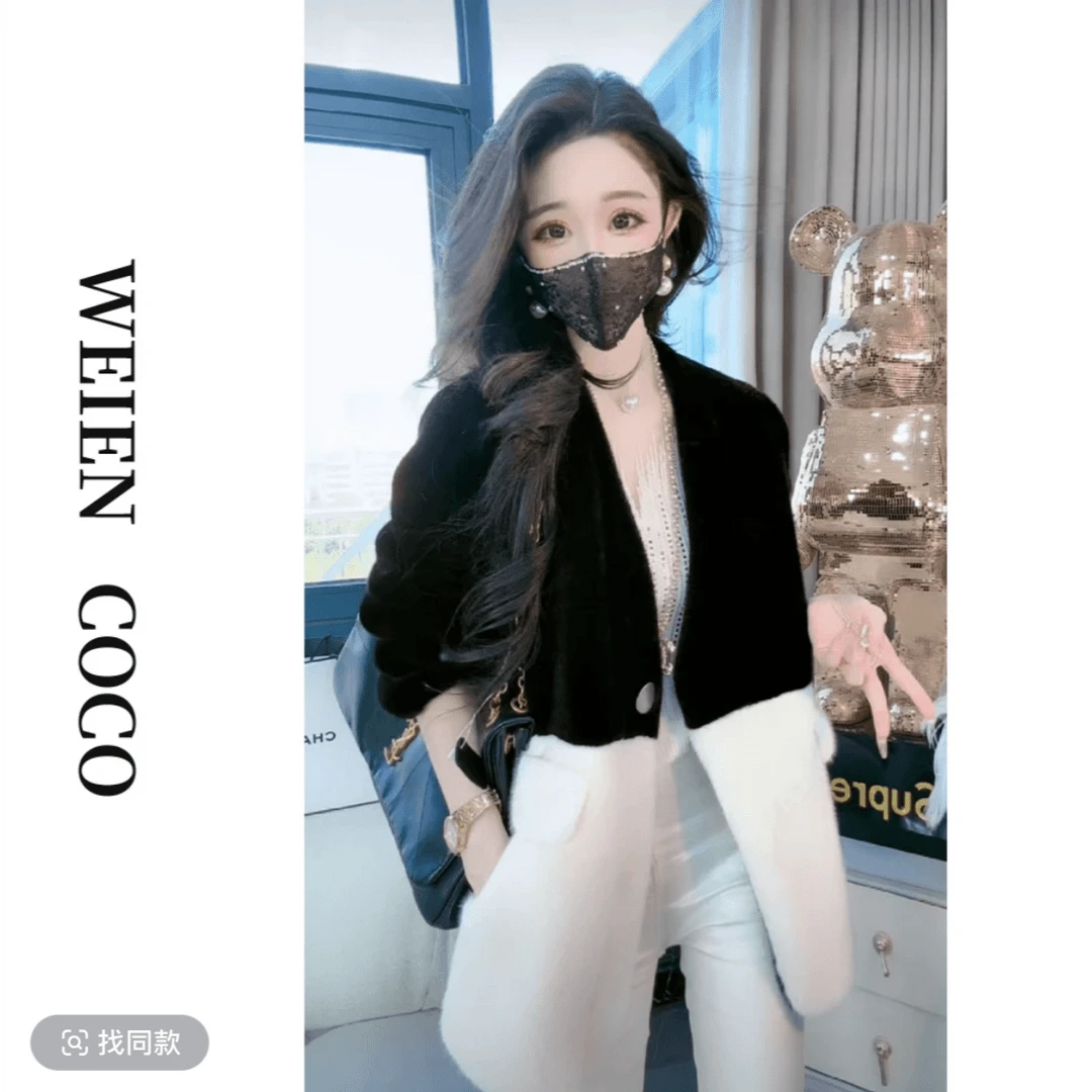 网红爆款平替【薇恩COCO】轻奢气质外套短款休闲上衣外套冬季新款