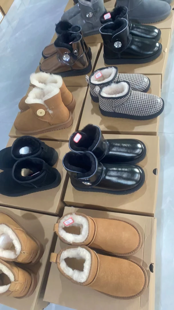 [HXXY]工厂孤品时尚保暖加厚雪地靴A