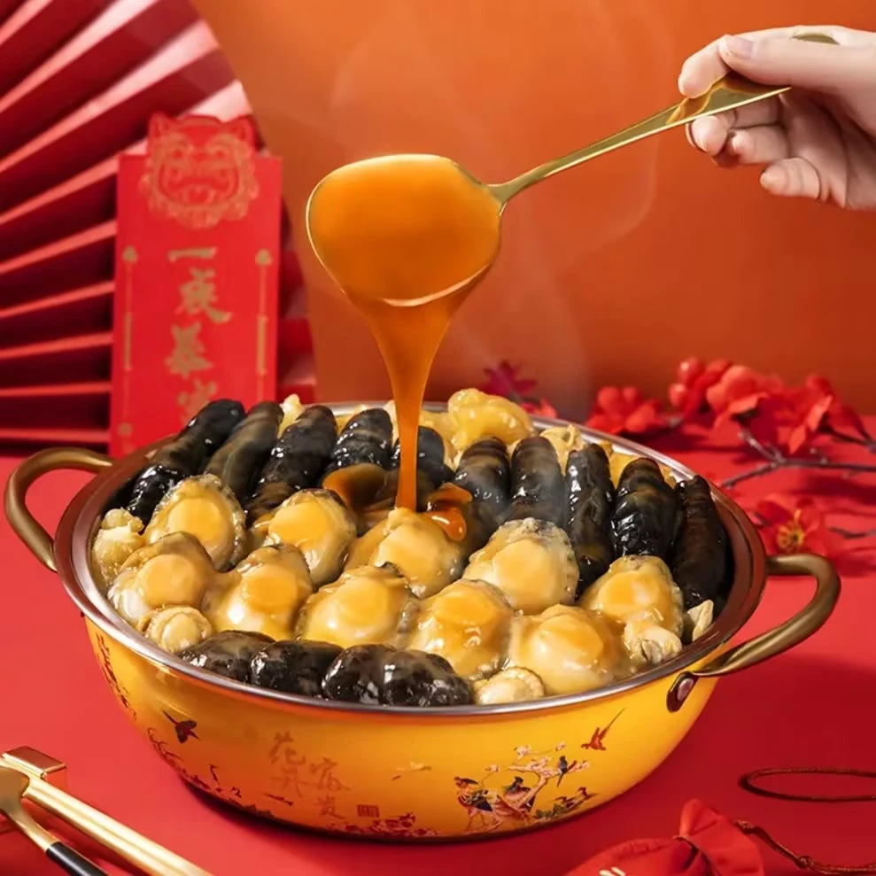 福建美味大盆菜三斤装海参鲍鱼美味金汤大盆菜十参十鲍美味