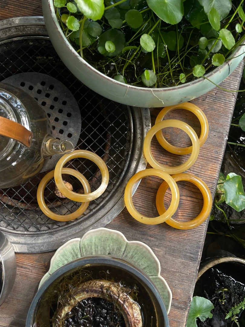 非金属玻璃手镯 WX384  新款时尚手镯