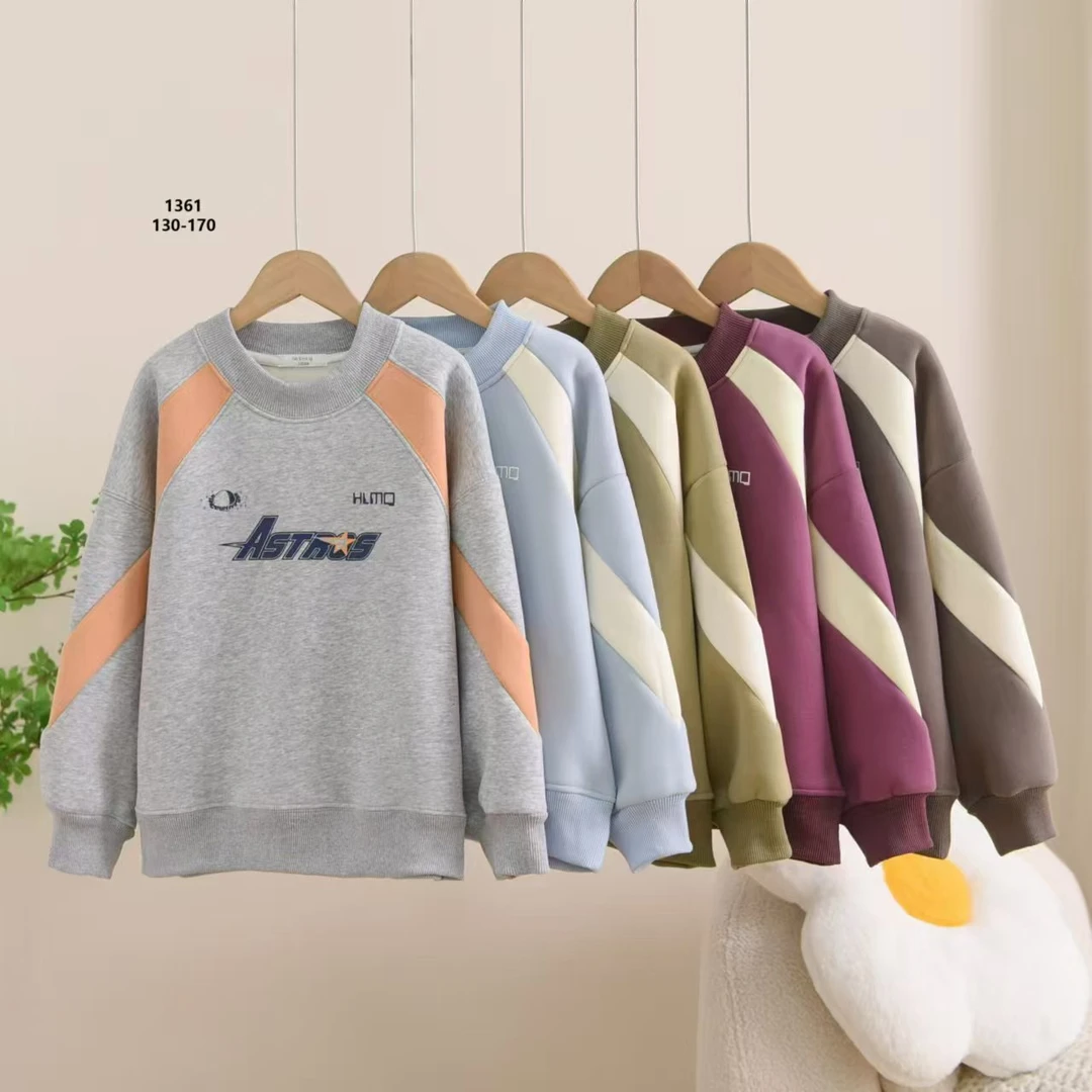 冬款加绒（285款--286款）洋气时尚卫衣重工