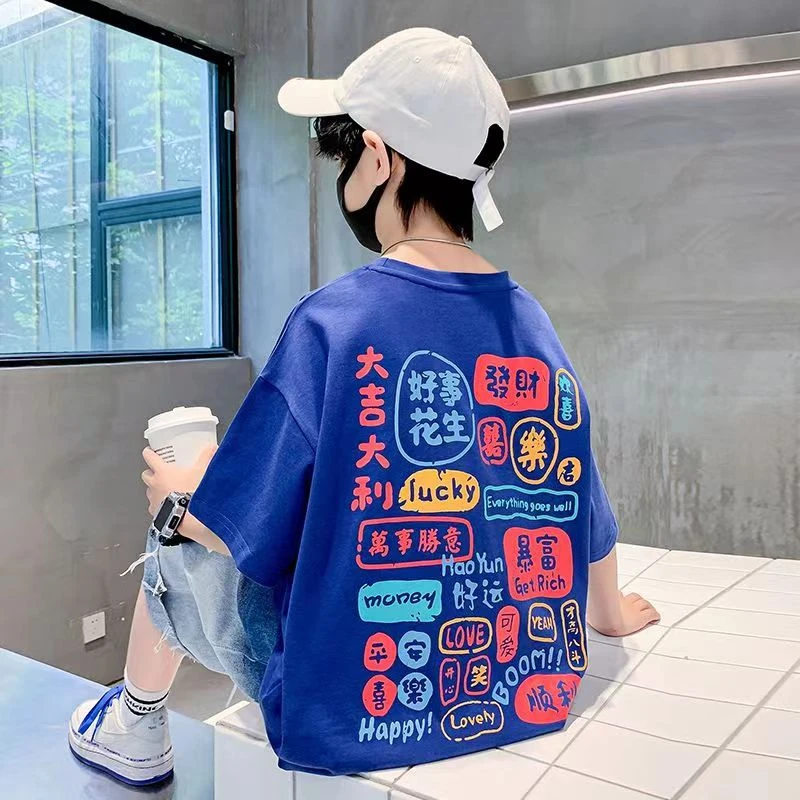 备款2（601-800号款夏款时尚儿童卡通短袖