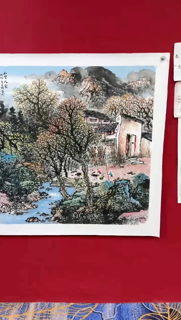 【闪购商品】绘画手绘国画山水花鸟