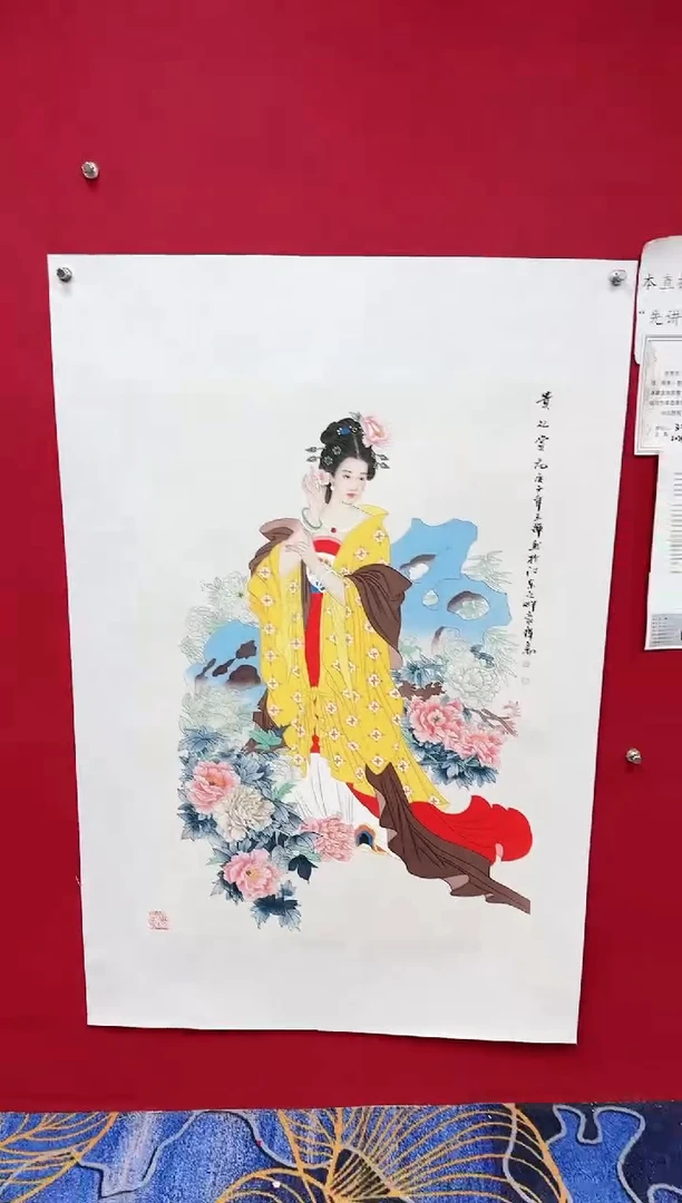 【闪购商品】绘画手绘国画山水花鸟作品