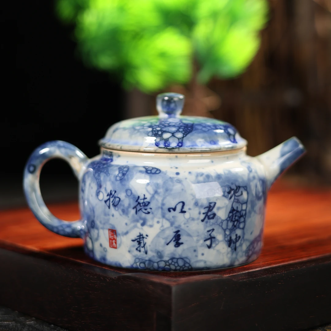 【西泠上新】水墨丹青 柴窑德钟壶HX0565a