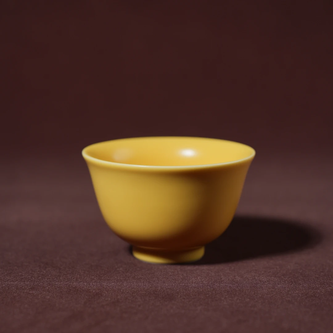 【西泠上新】博物馆复刻 蜜蜡黄如意杯HX0472