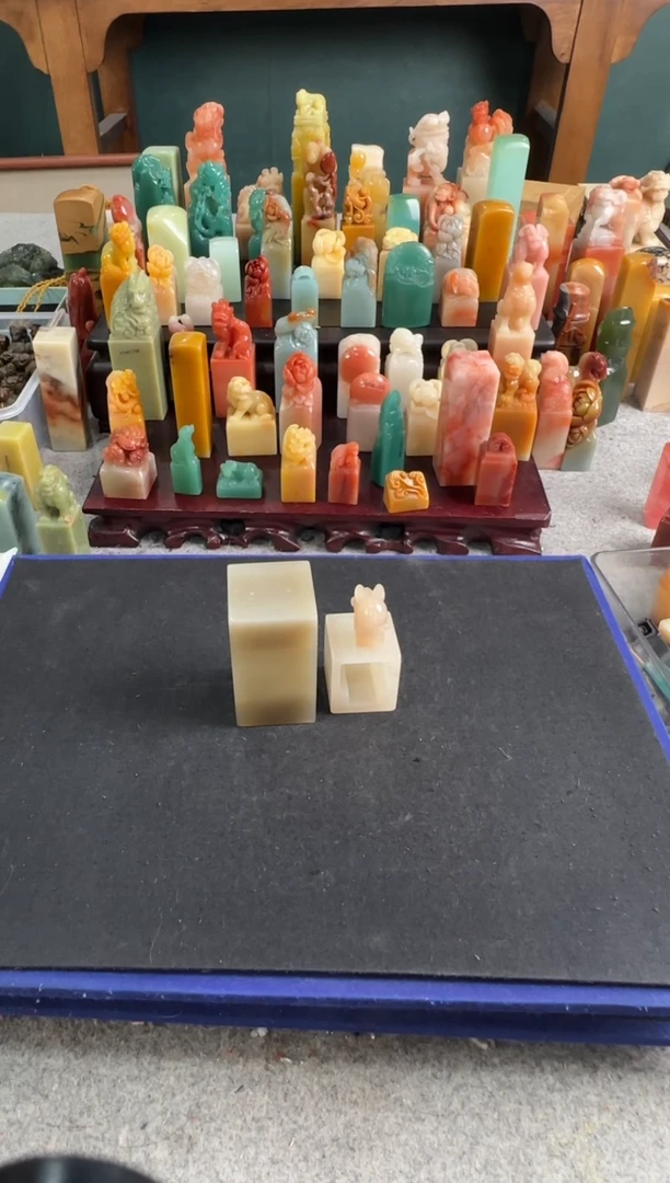 【闪购商品】青田石印石编号编号8796