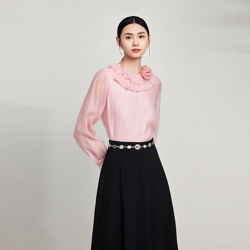 24新款气质时尚百搭优雅女装半身裙MJFA04KSK407B11/zb