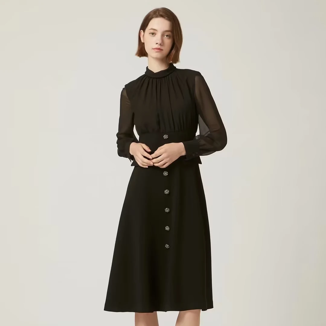 MOJO.S.PHINE女装连衣裙气质显瘦/J233MSE007BK9/zb