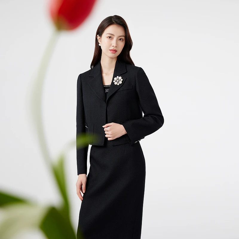 MOJO.S.PHINE【孤品福利】~新款短外套上衣西装/MJEA03WJK706B11/zb