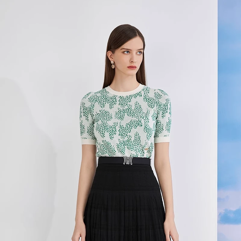 【晨粉专享价】针织套头衫气质时尚百搭-MJEB09KPR428M71/zb