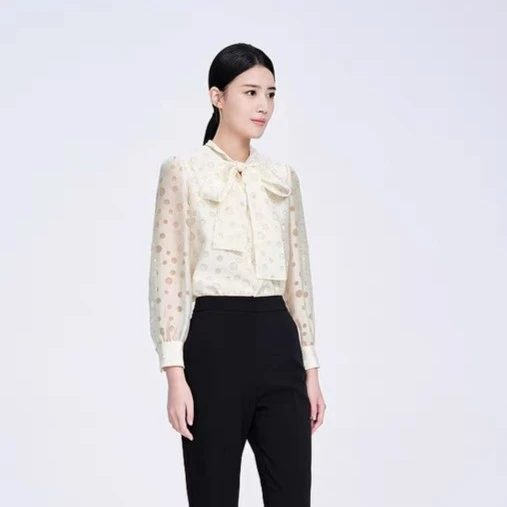 MOJO.S.PHINE气质印花时尚长袖衬衫-MJDC02WBL015W21