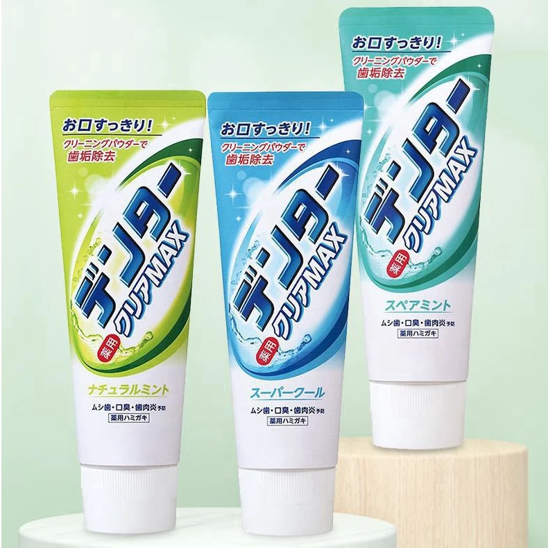 【3件包邮】日本进口粒子清洁口腔牙膏护龈修护清新清洁温和薄荷味