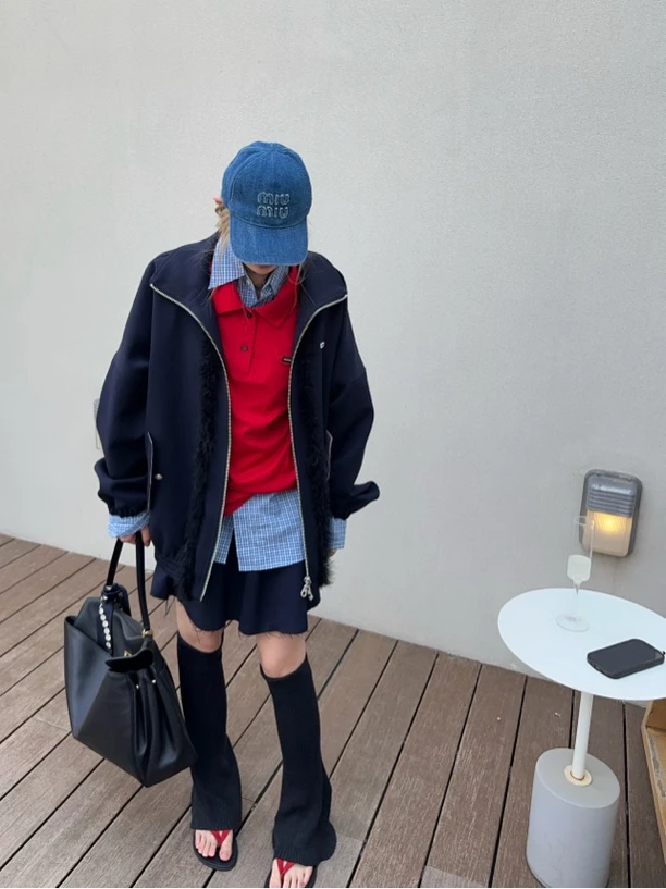 OIIORIRI·复古毛毛夹克