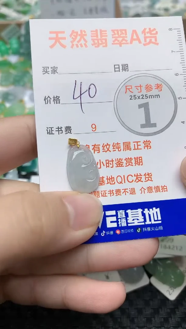 【闪购商品】翡翠颈饰未镶嵌14