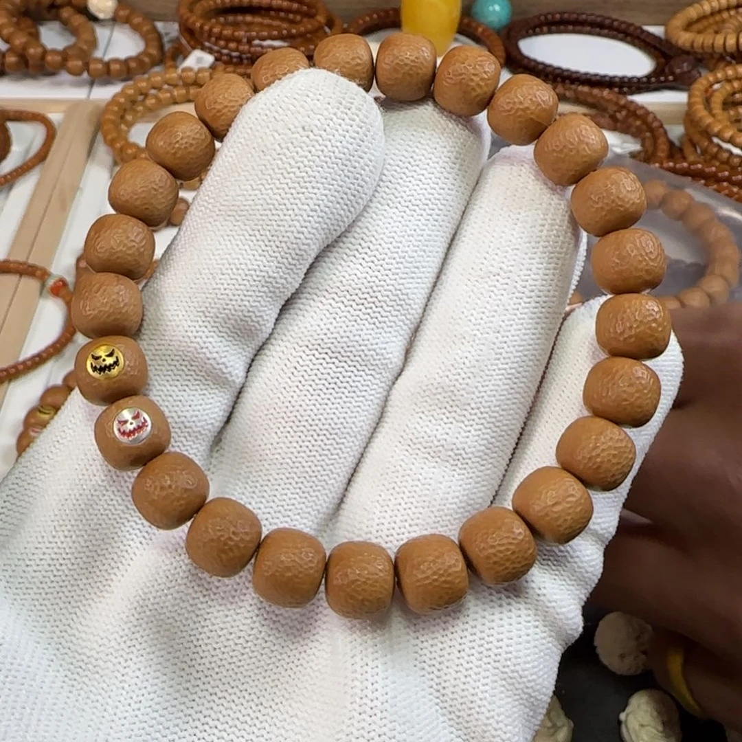 猴头核桃手串10荔枝纹全品