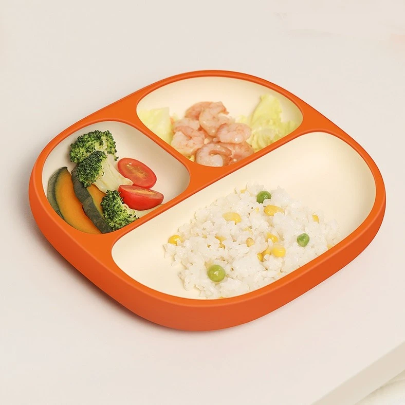 【原装正品】婴幼儿宝宝儿童硅胶餐盘