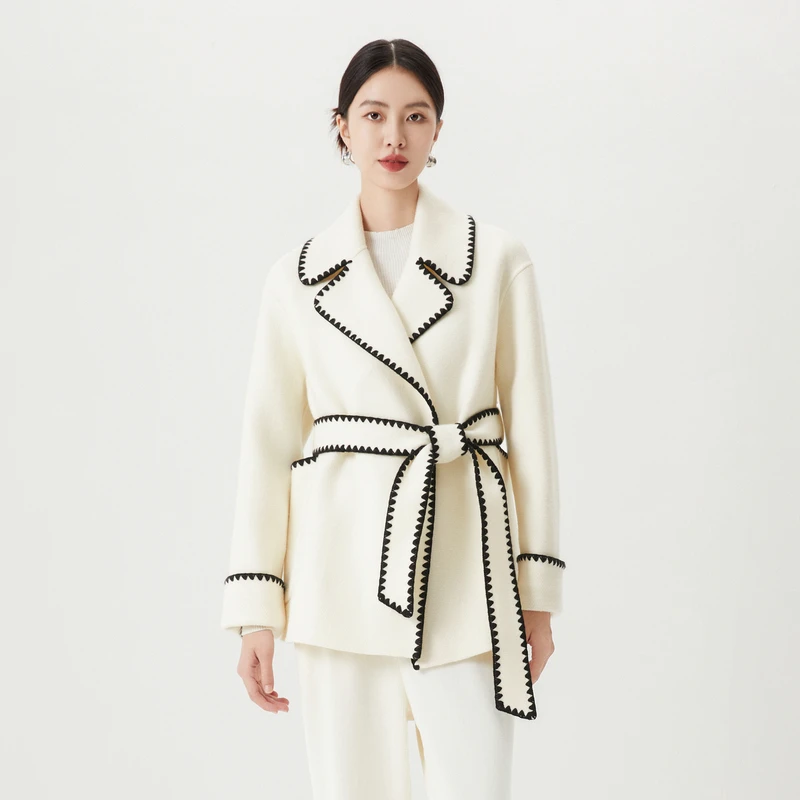 BADINA毛呢外套634A105