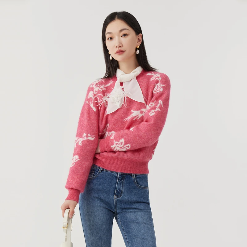 BADINA毛针织衫134Q268