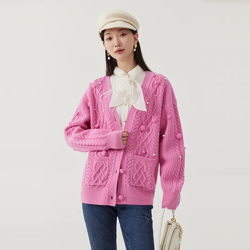 BADINA毛针织衫134F276