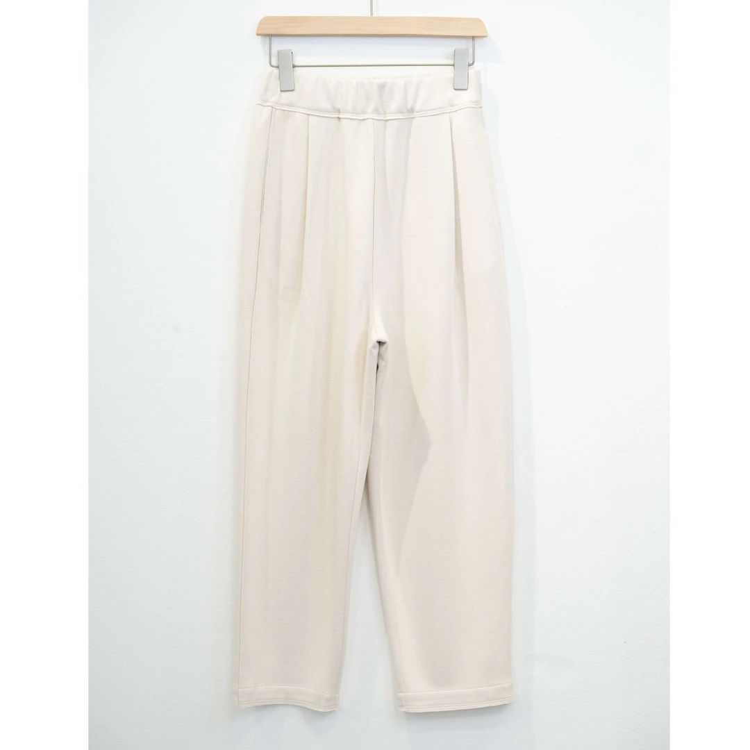 秋冬季时尚休闲垮裤 简约百搭九分松紧腰裤子0002