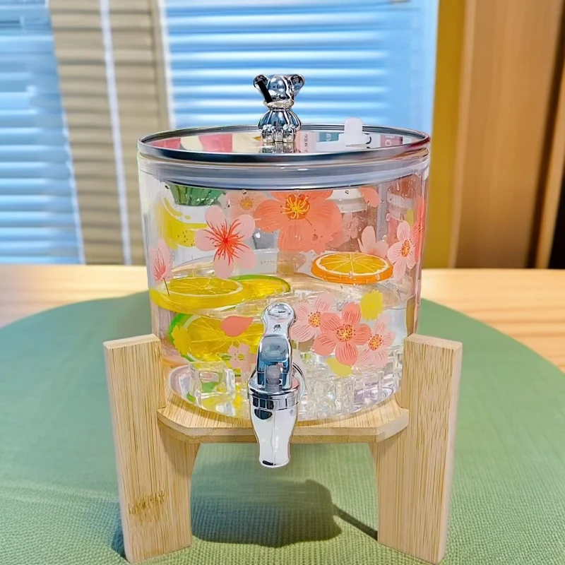 果饮桶透明家用大容量冷水壶果汁桶大容量凉水壶调酒桶