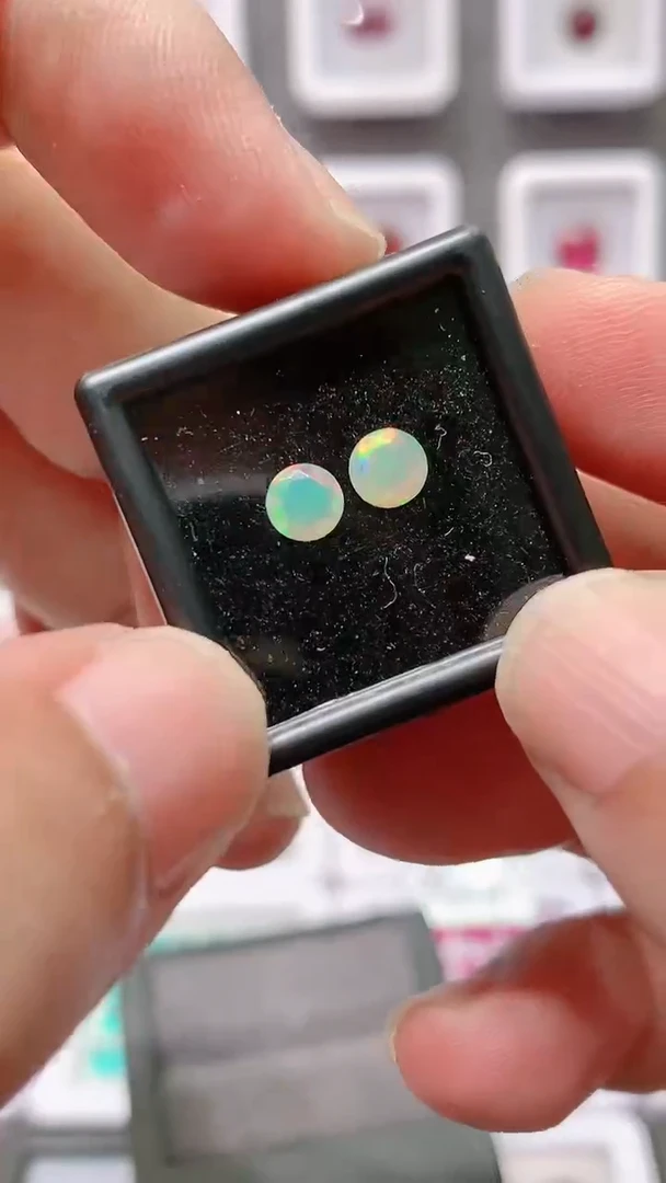 【闪购商品】欧泊裸石未镶嵌圆5mm