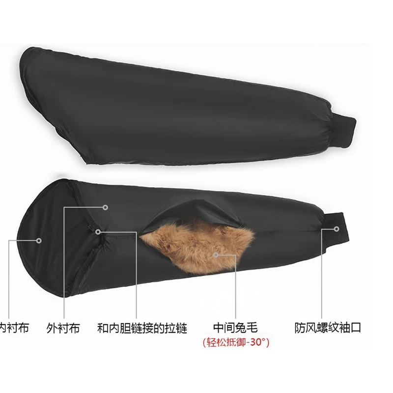 【黑外皮专属】毛袖(备注尺码234XL有货)
