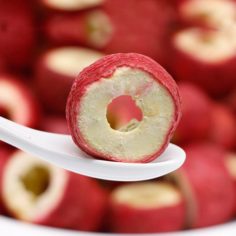 冻干山楂空心无核原味不带糖酸甜酥脆休闲健康零食