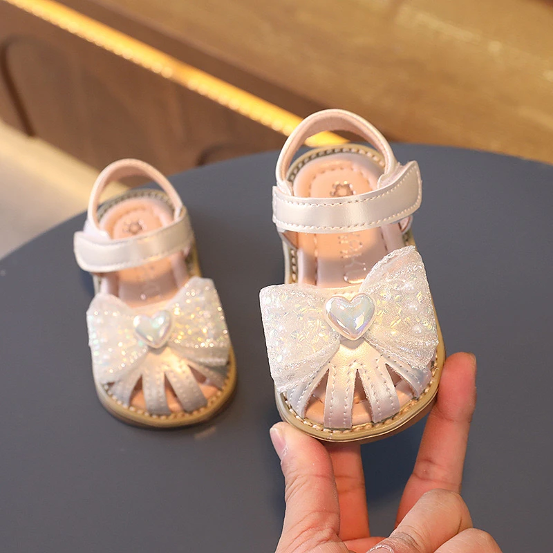 夏季宝宝凉鞋1-2岁女小童软底学步鞋公主鞋软底夏款婴幼儿鞋子