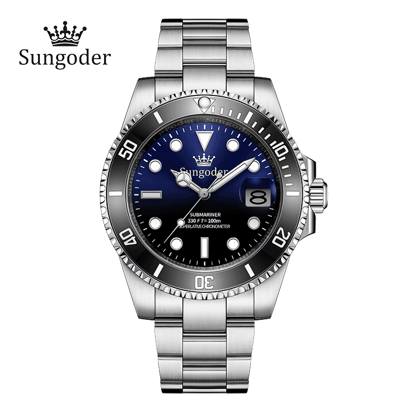 【小慧】Sungoder高端上档次男士手表经典夜光防水机械腕表潮流