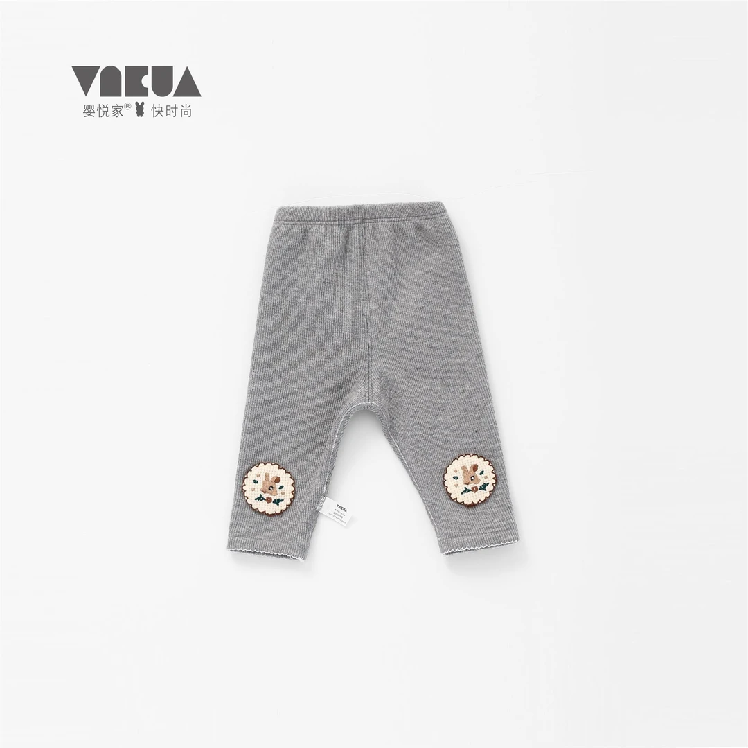 婴悦家春款时尚韩版86732森系公主加绒保暖女宝宝洋气外穿打底裤