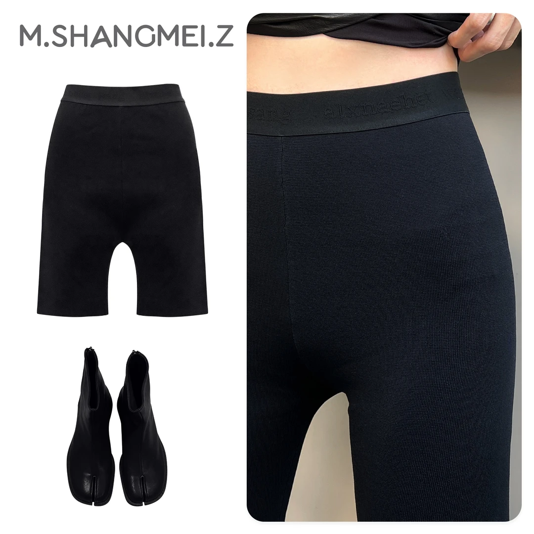 M.SHANGMEI.Z/沐熙美大哥推荐显瘦时尚修身简约女士打底短裤x0603