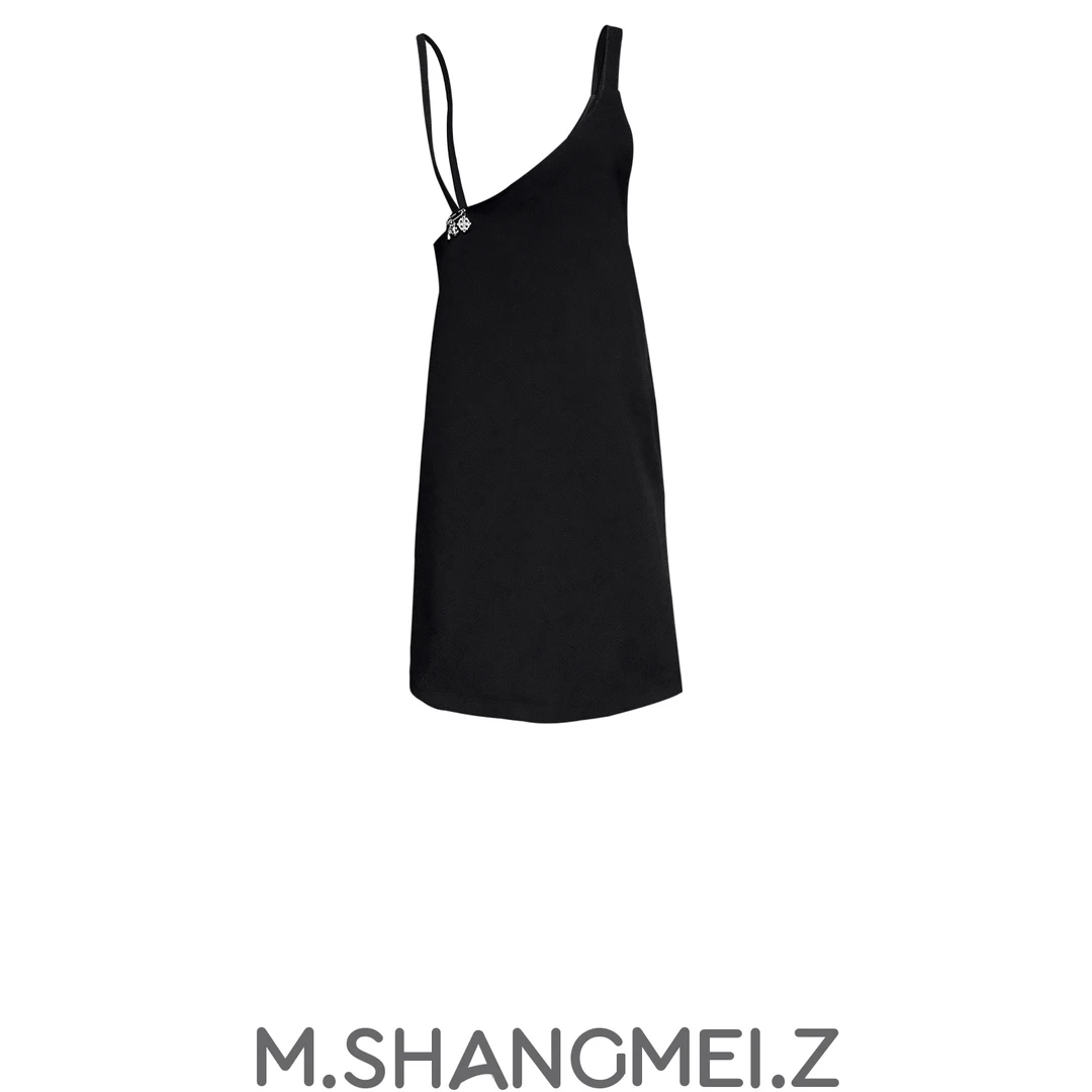M.SHANGMEI.Z/沐熙美大哥推荐外穿夏季小众街头设计感连衣裙x0161