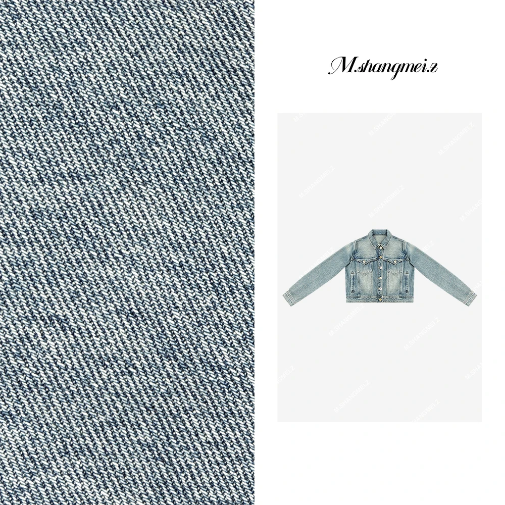 M.SHANGMEI.Z/沐熙【自由渡】美大哥牛仔洋气水洗重工女外套x040287