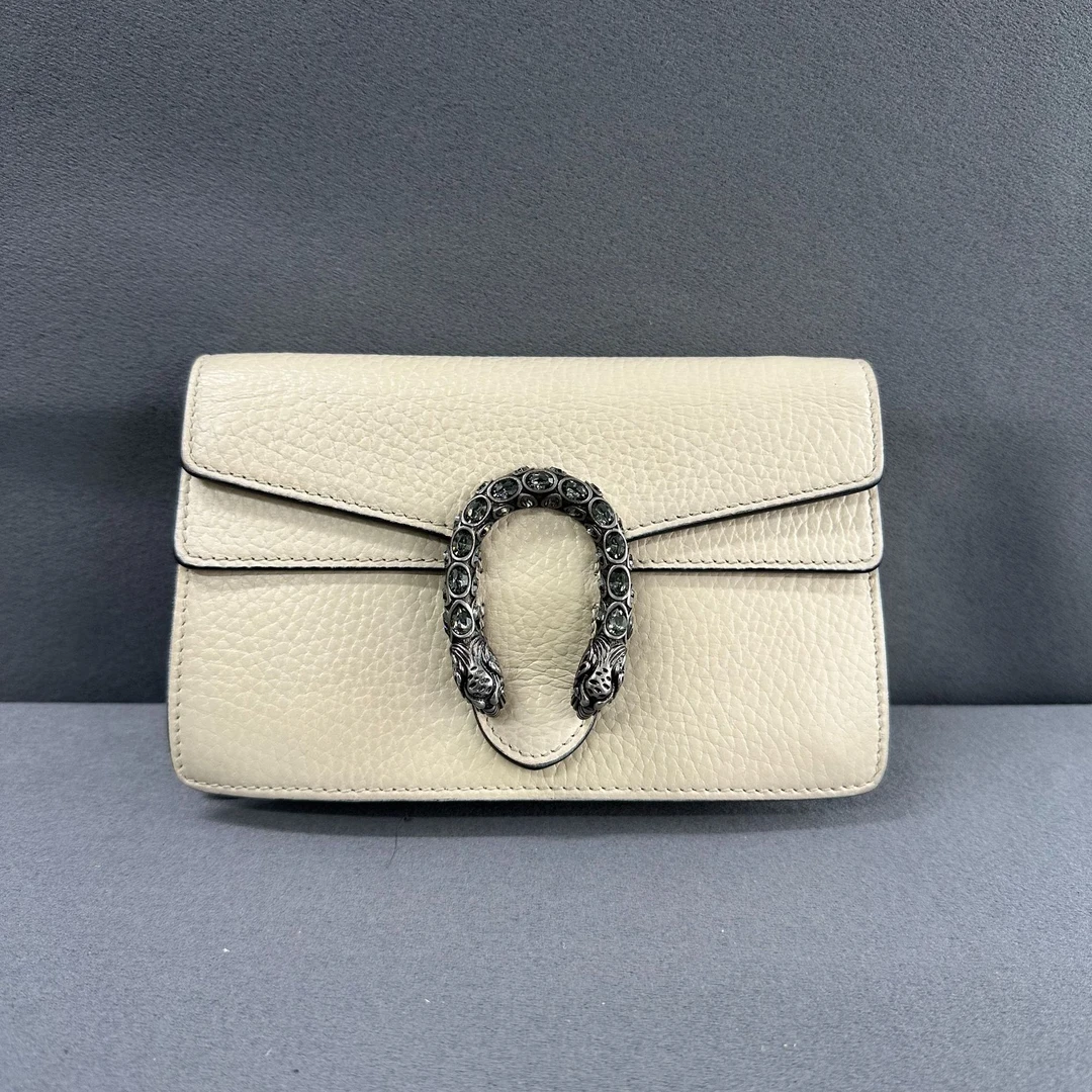 95新 GUCCI/古驰 95新 拾锦奢品 古驰超迷你钻扣酒神斜挎包