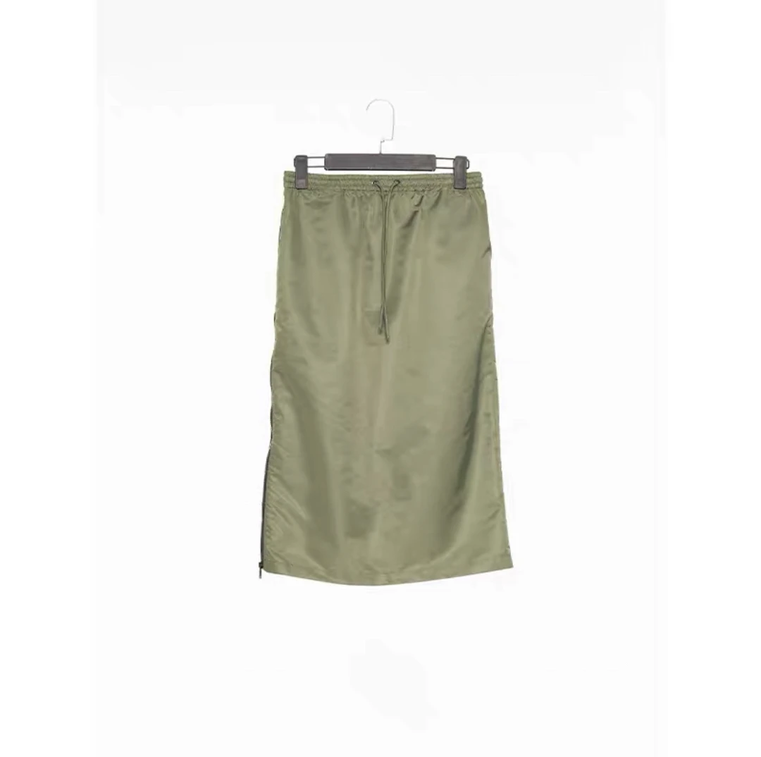 COEMES设计师品牌气质百搭收腰直筒长裙24SS新款 只换No退