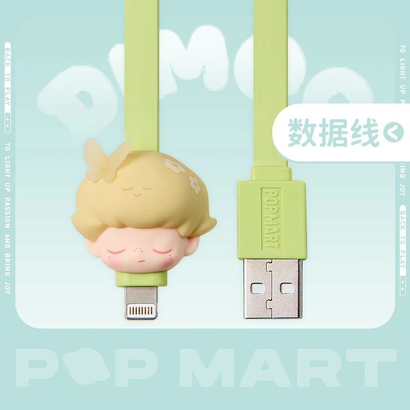 泡泡玛特DIMOO在你身边系列-盲盒数据线iPhone/Type-C
