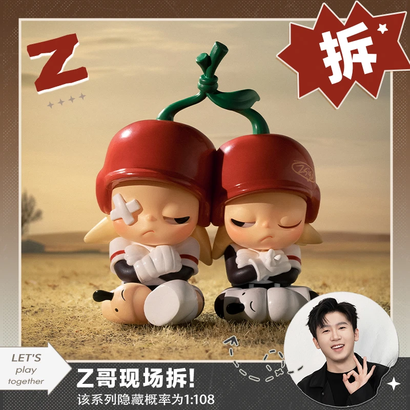 【ZZ拆盒】Zsiga 双子系列盲盒泡泡玛特手办摆件第3代twins